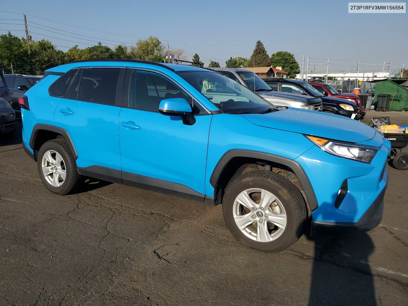 2021 Toyota Rav4 Xle VIN: 2T3P1RFV3MW156554 Lot: 64513124