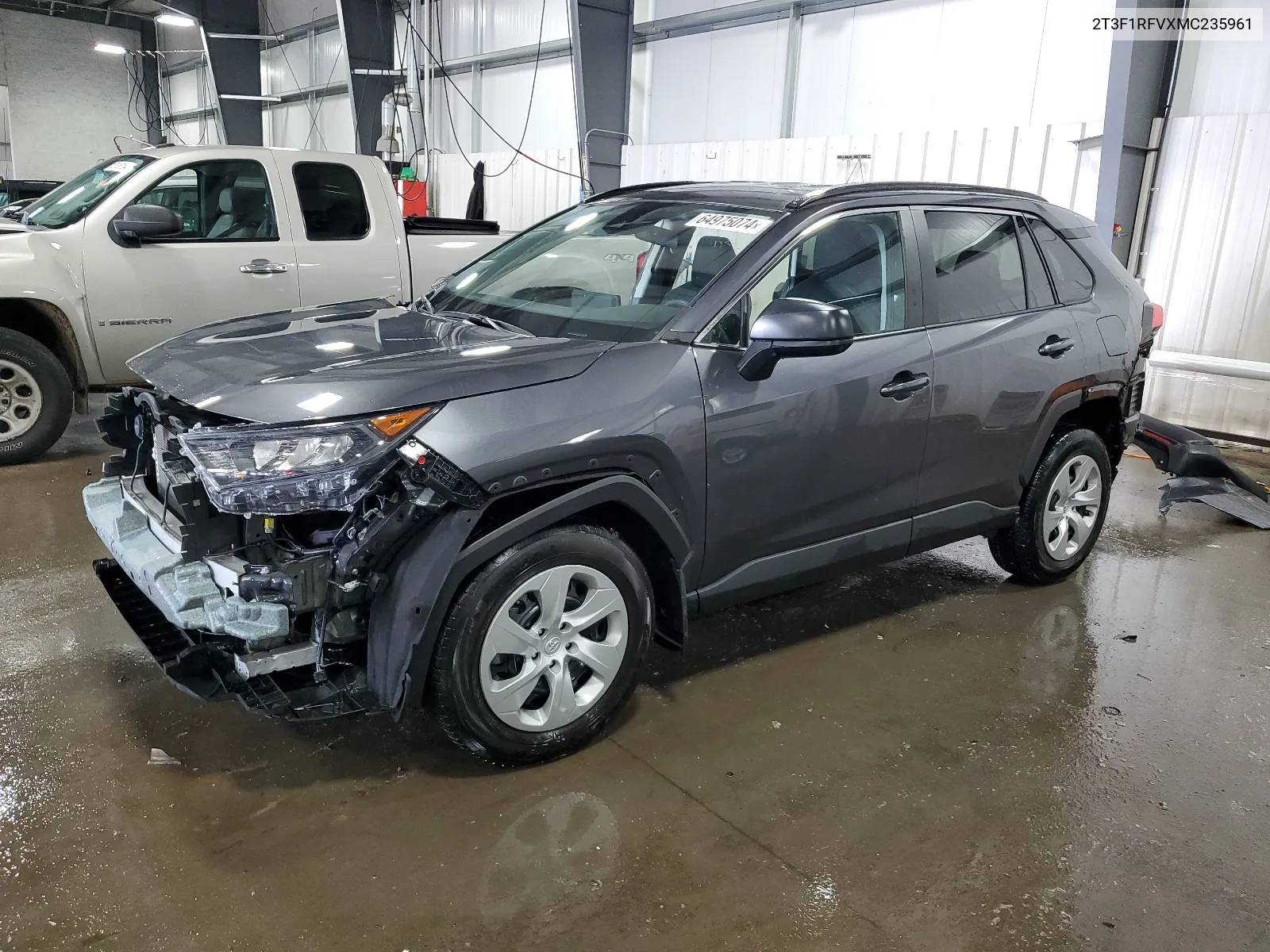 2021 Toyota Rav4 Le VIN: 2T3F1RFVXMC235961 Lot: 64975074