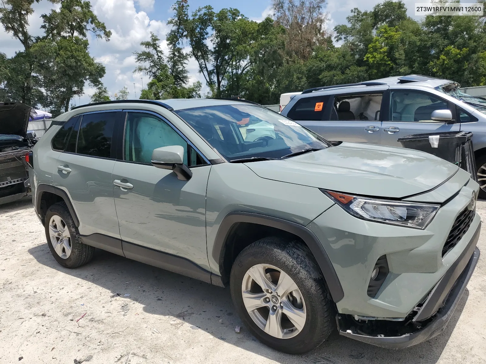 2021 Toyota Rav4 Xle VIN: 2T3W1RFV1MW112600 Lot: 65024294