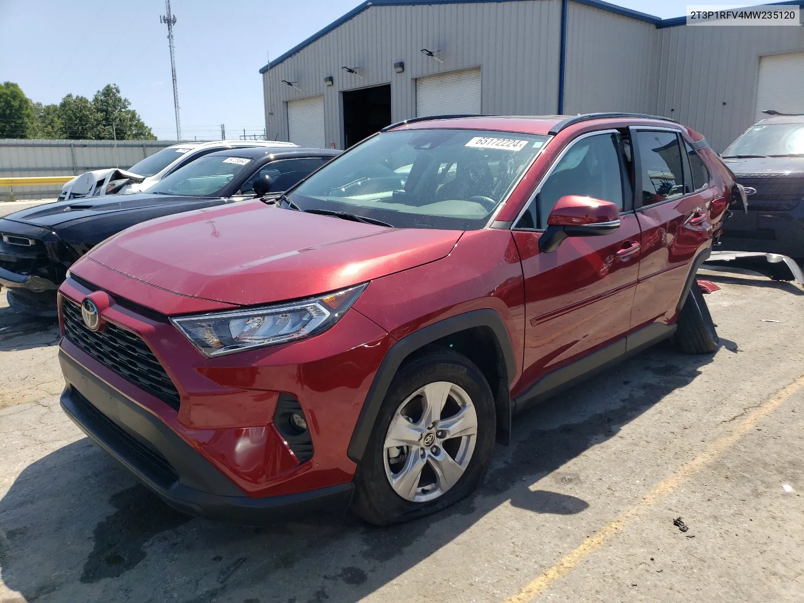 2021 Toyota Rav4 Xle VIN: 2T3P1RFV4MW235120 Lot: 65172224