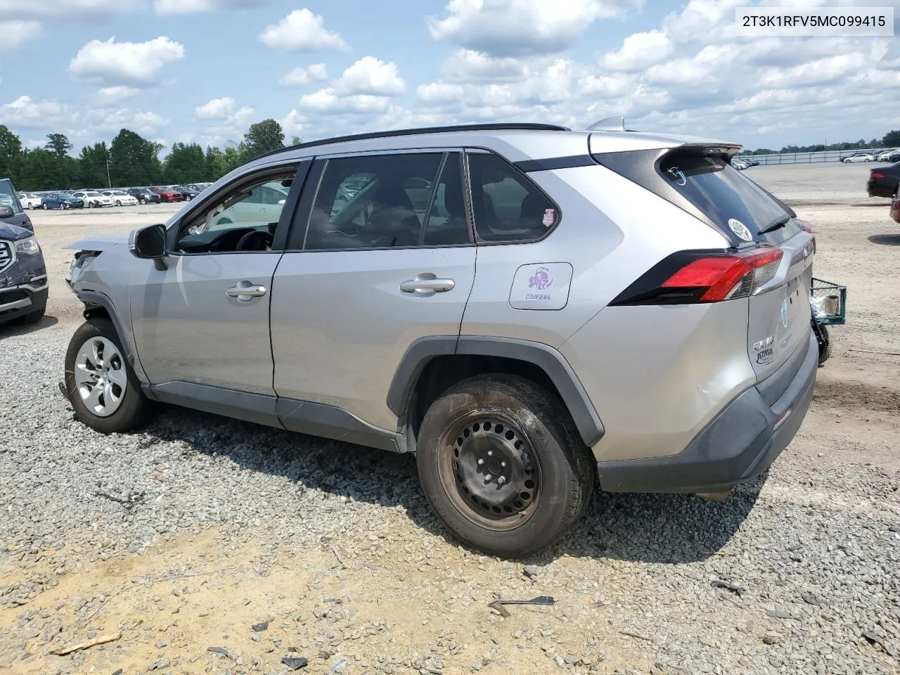 2021 Toyota Rav4 Le VIN: 2T3K1RFV5MC099415 Lot: 65427414