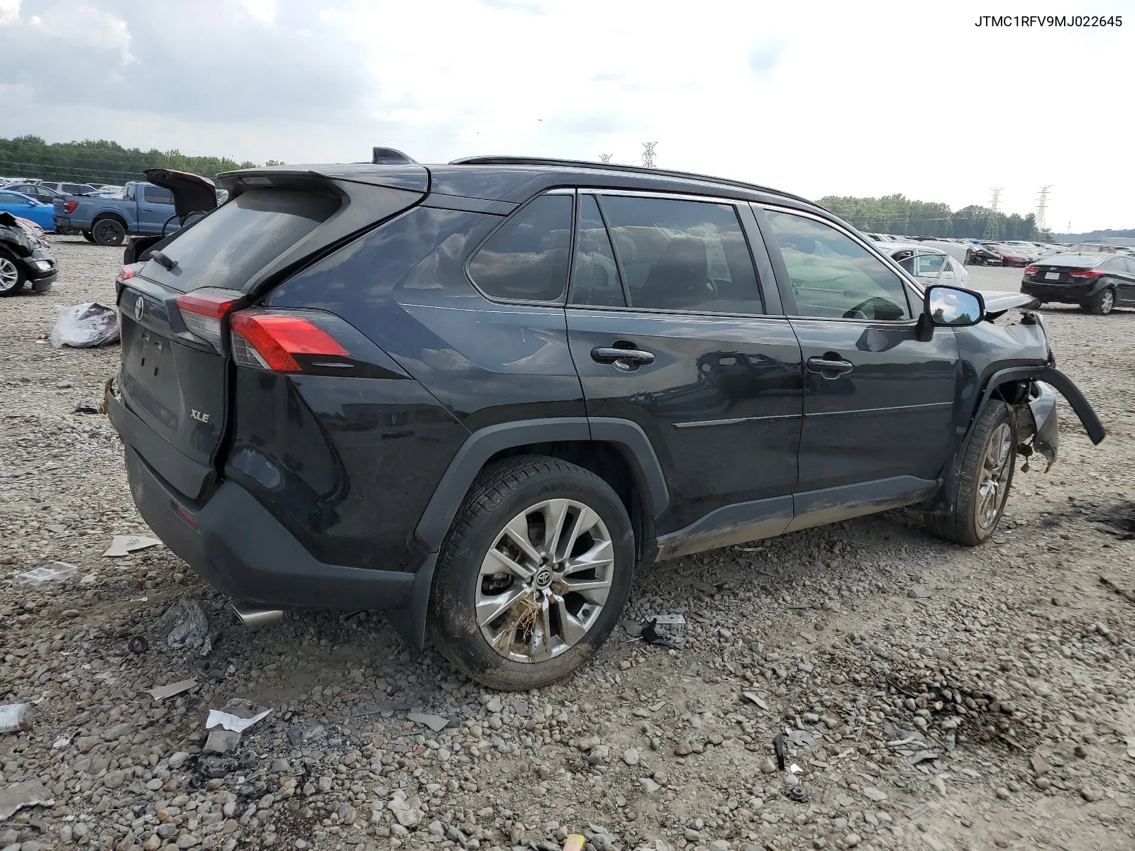 2021 Toyota Rav4 Xle Premium VIN: JTMC1RFV9MJ022645 Lot: 65663674