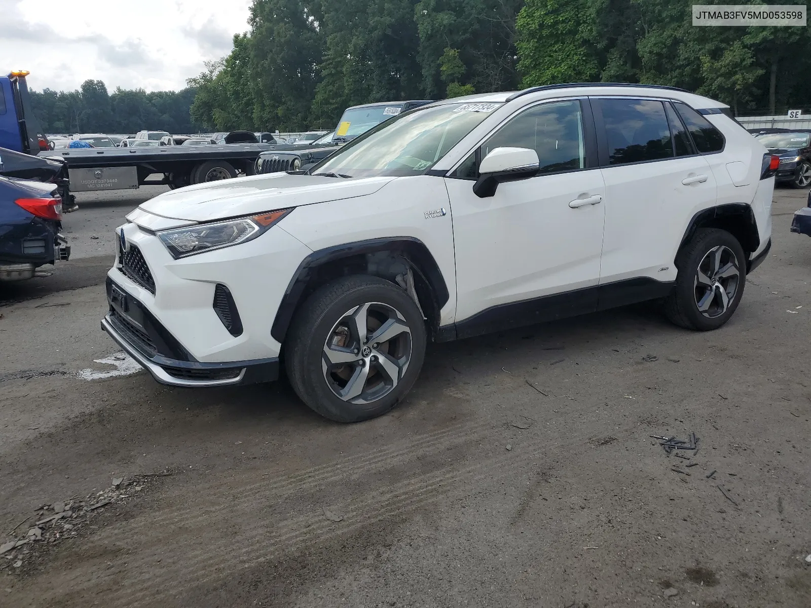 2021 Toyota Rav4 Prime Se VIN: JTMAB3FV5MD053598 Lot: 65717324