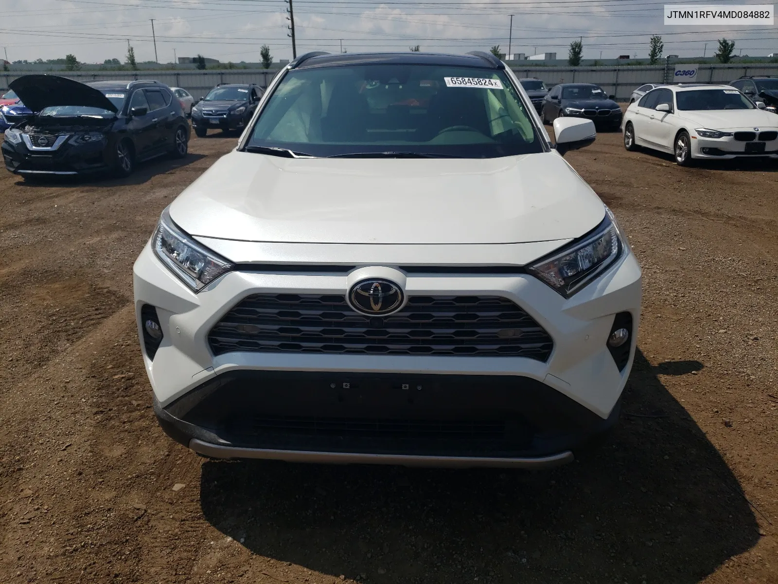 2021 Toyota Rav4 Limited VIN: JTMN1RFV4MD084882 Lot: 65845824