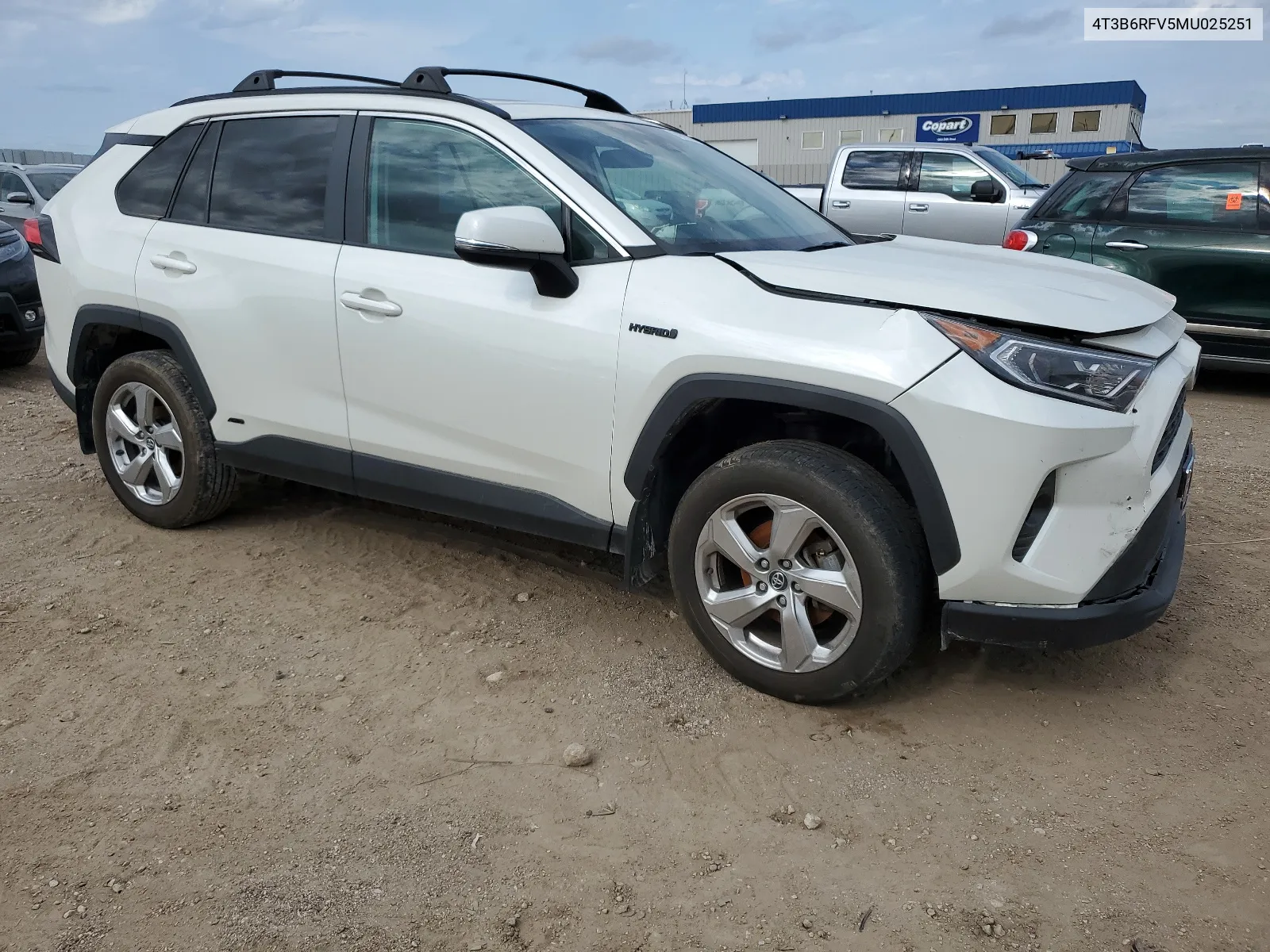 2021 Toyota Rav4 Xle Premium VIN: 4T3B6RFV5MU025251 Lot: 66186344