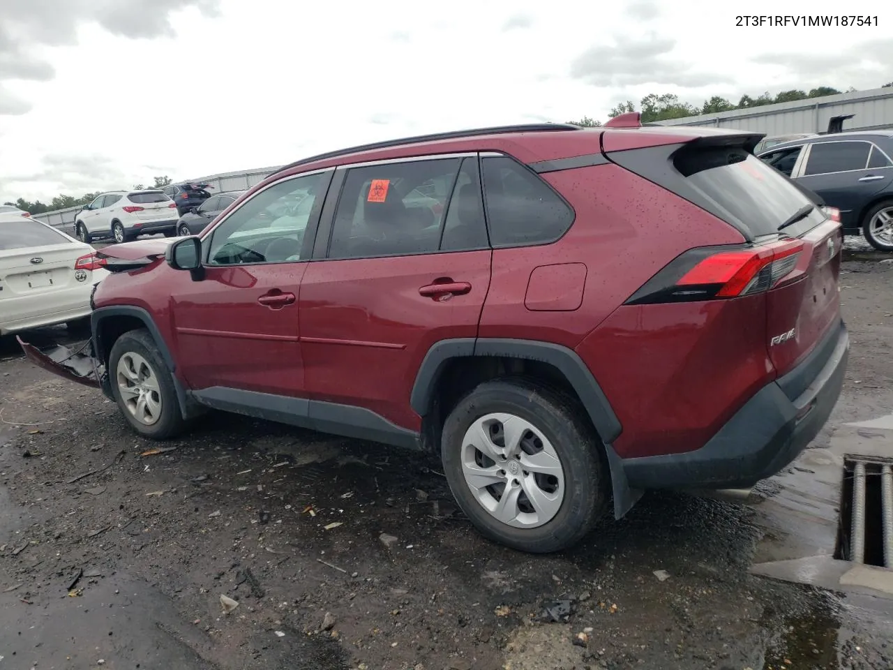 2021 Toyota Rav4 Le VIN: 2T3F1RFV1MW187541 Lot: 66224604