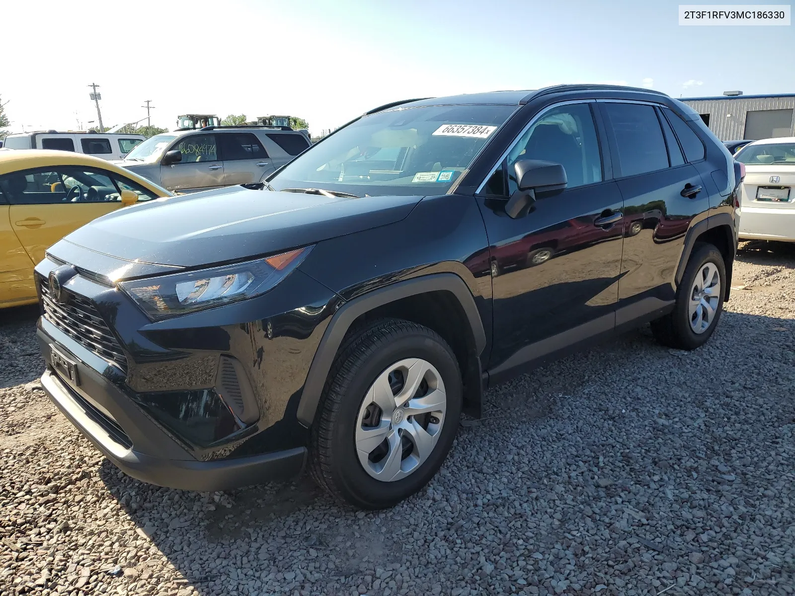 2T3F1RFV3MC186330 2021 Toyota Rav4 Le