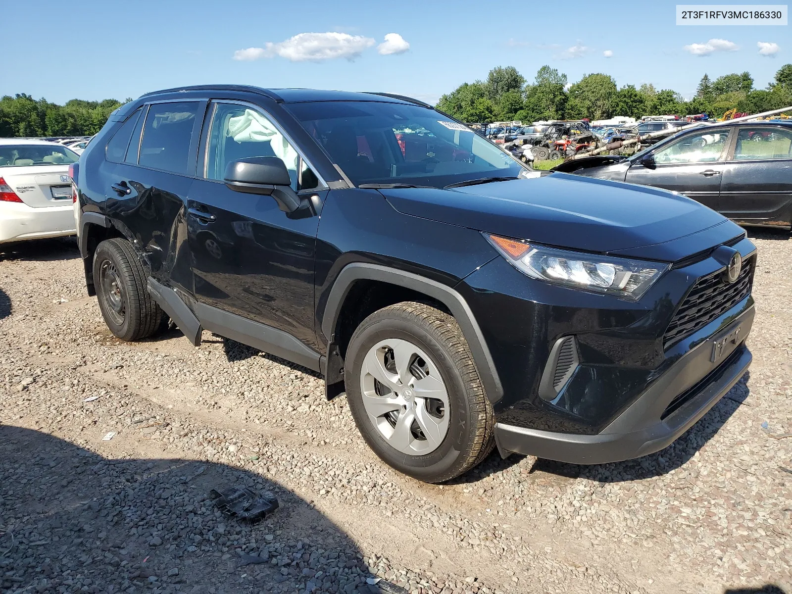 2T3F1RFV3MC186330 2021 Toyota Rav4 Le