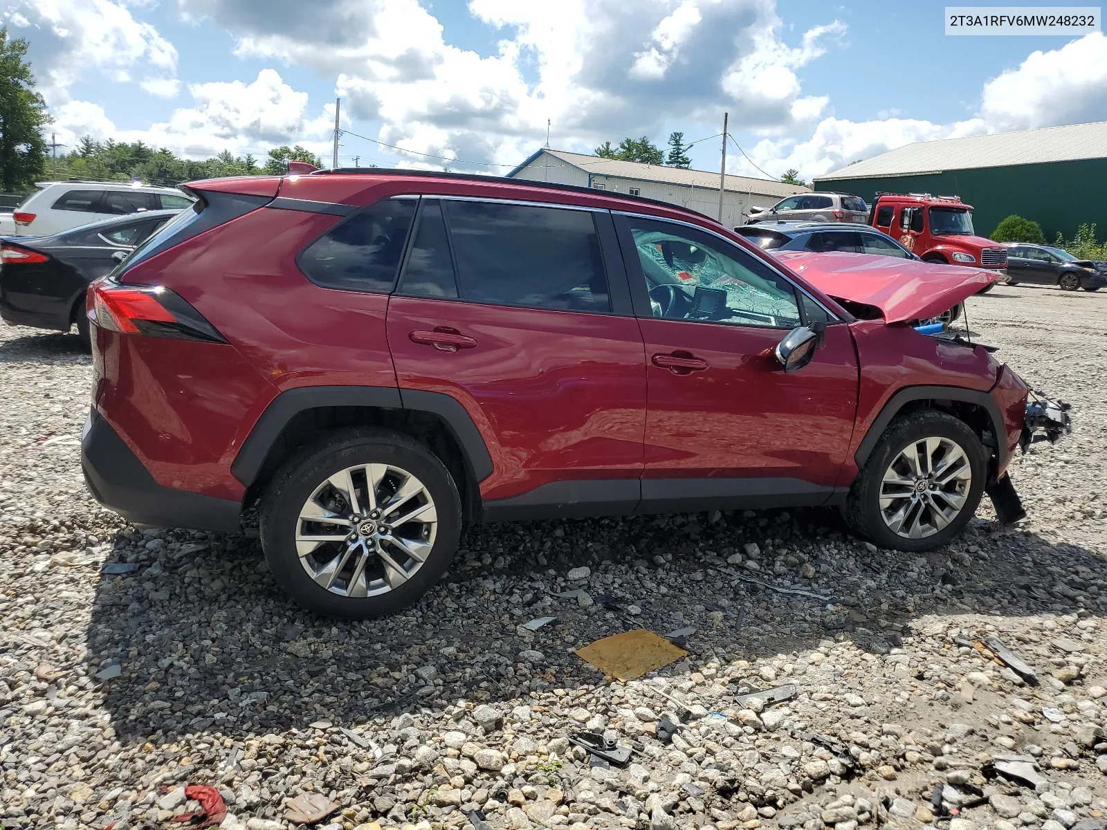 2021 Toyota Rav4 Xle Premium VIN: 2T3A1RFV6MW248232 Lot: 66371334