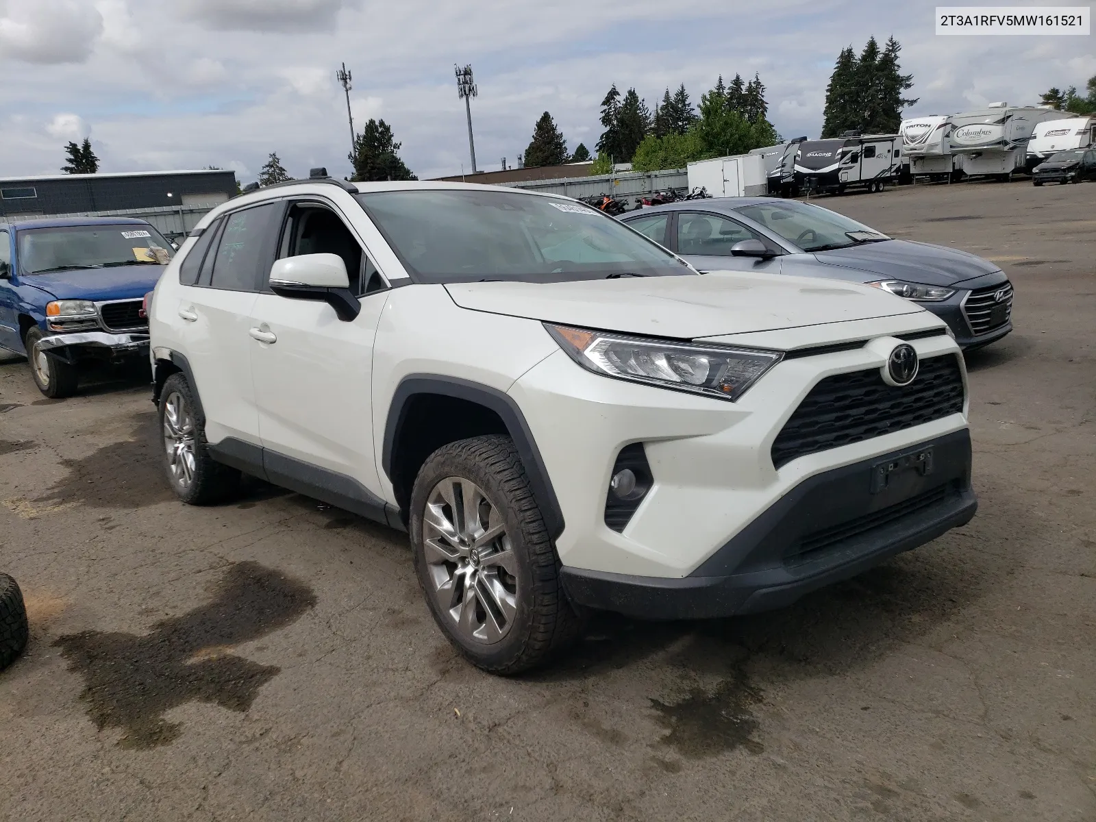 2021 Toyota Rav4 Xle Premium VIN: 2T3A1RFV5MW161521 Lot: 66461484