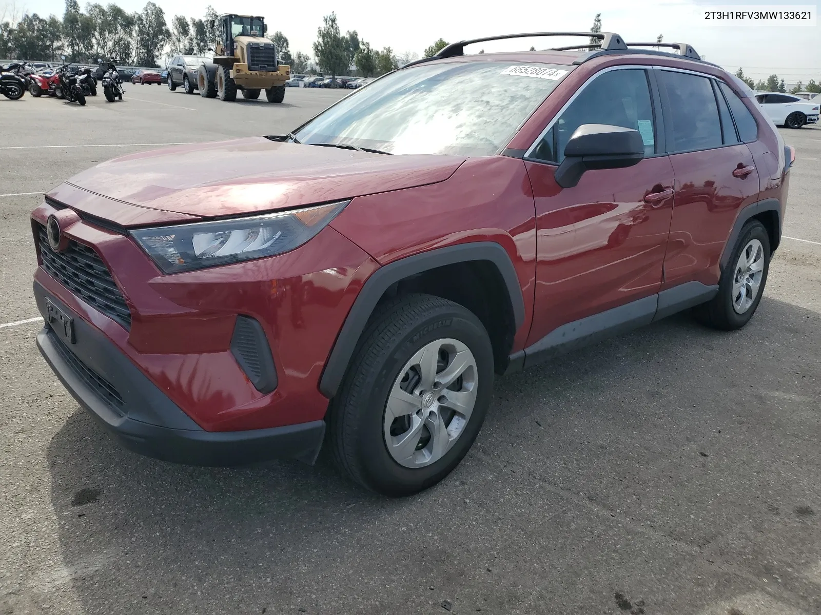 2T3H1RFV3MW133621 2021 Toyota Rav4 Le