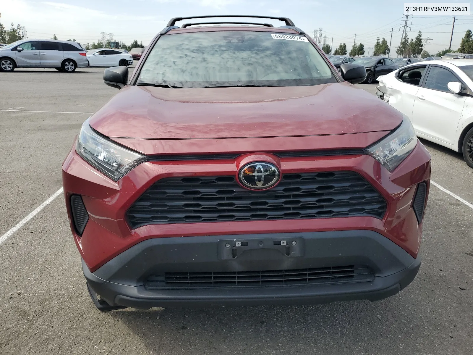 2T3H1RFV3MW133621 2021 Toyota Rav4 Le