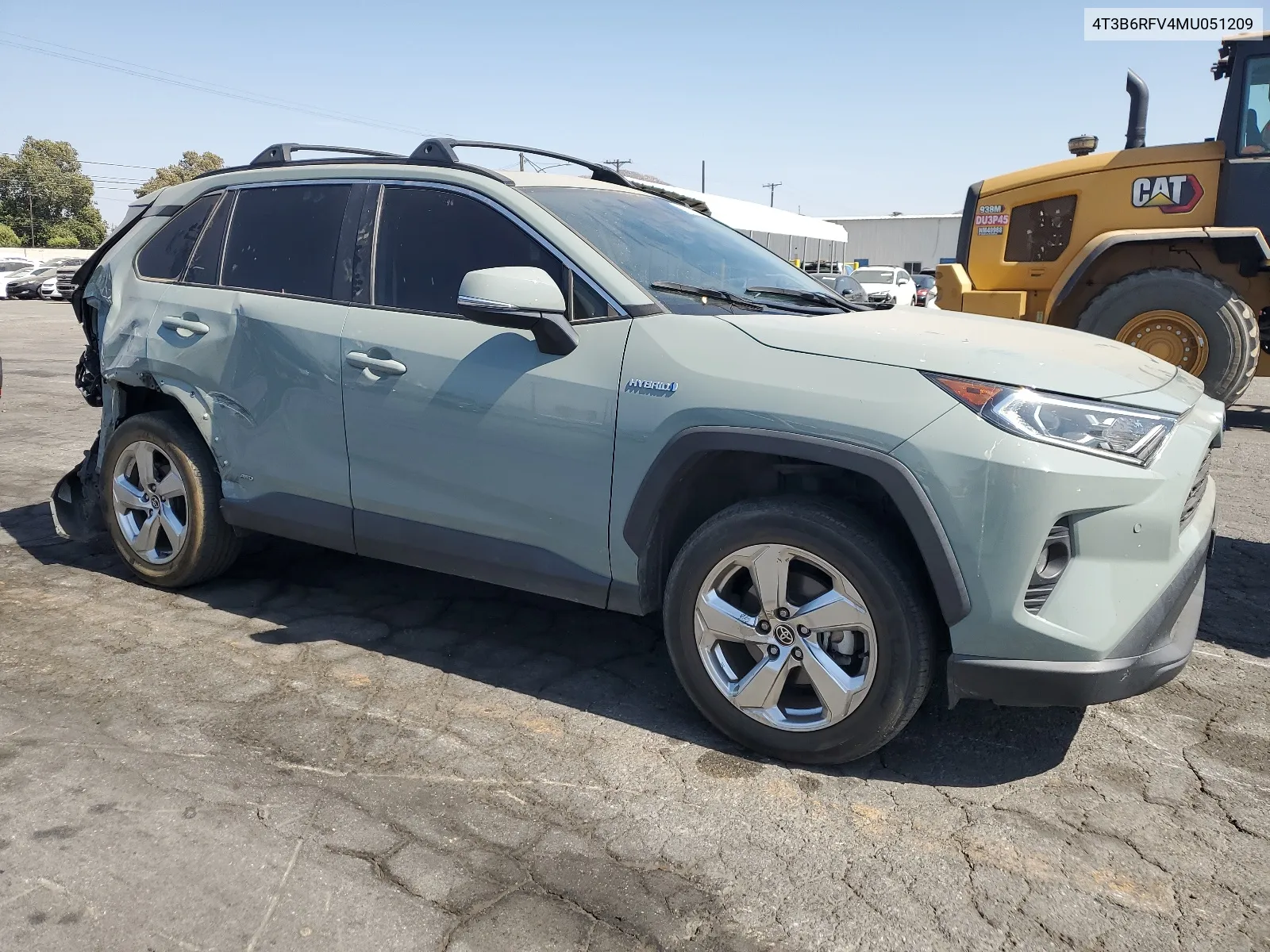 2021 Toyota Rav4 Xle Premium VIN: 4T3B6RFV4MU051209 Lot: 66576174