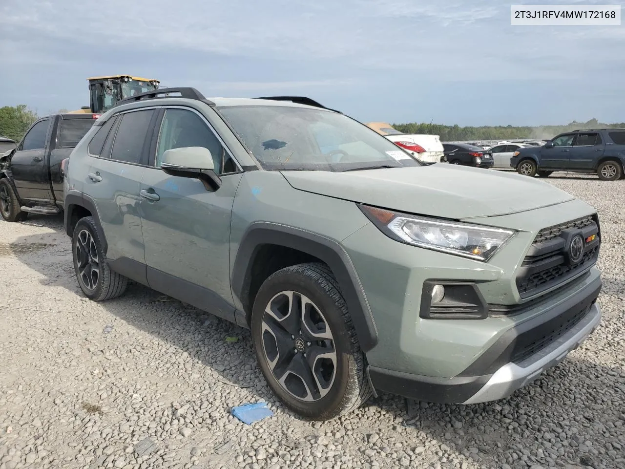 2021 Toyota Rav4 Adventure VIN: 2T3J1RFV4MW172168 Lot: 66616954