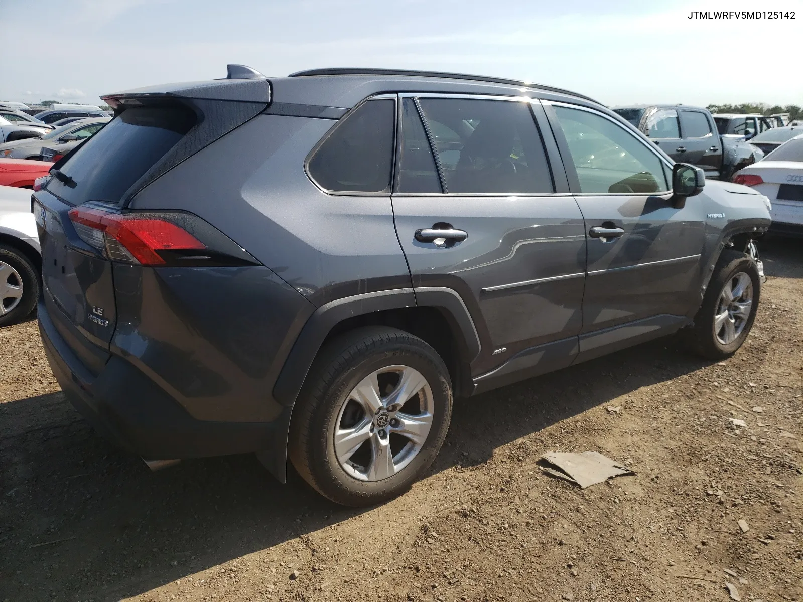 JTMLWRFV5MD125142 2021 Toyota Rav4 Le