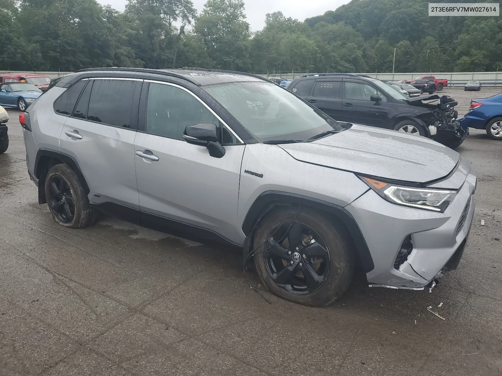 2021 Toyota Rav4 Xse VIN: 2T3E6RFV7MW027614 Lot: 66709504