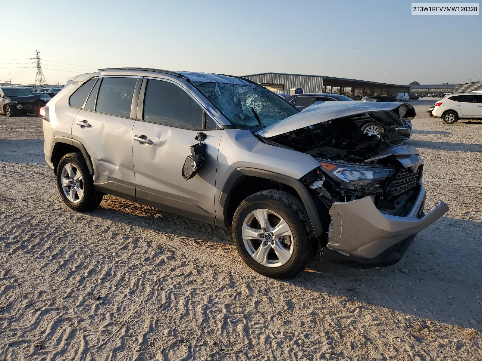 2021 Toyota Rav4 Xle VIN: 2T3W1RFV7MW120328 Lot: 66795184