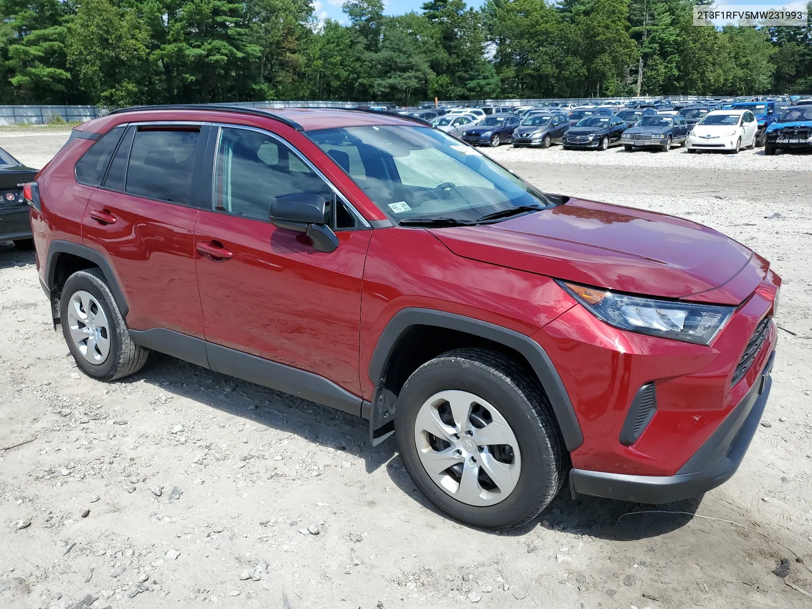 2021 Toyota Rav4 Le VIN: 2T3F1RFV5MW231993 Lot: 66840064