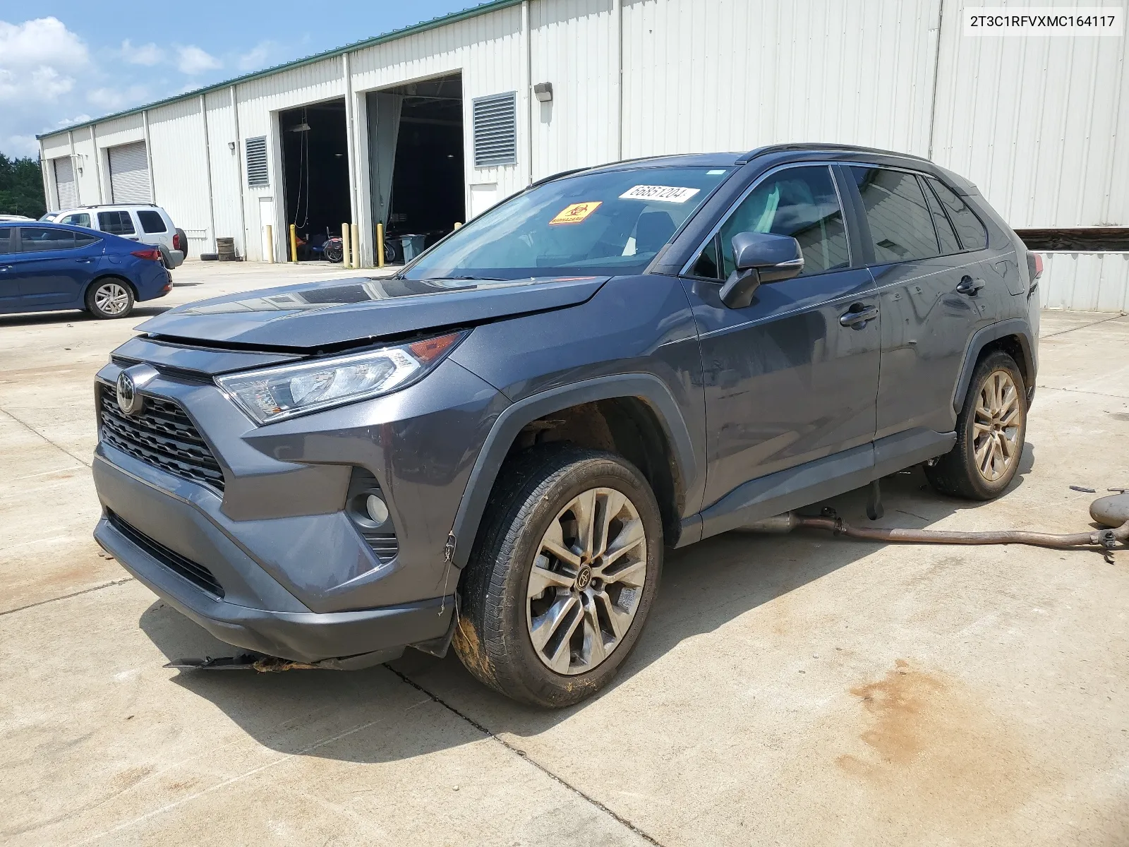 2021 Toyota Rav4 Xle Premium VIN: 2T3C1RFVXMC164117 Lot: 66851204