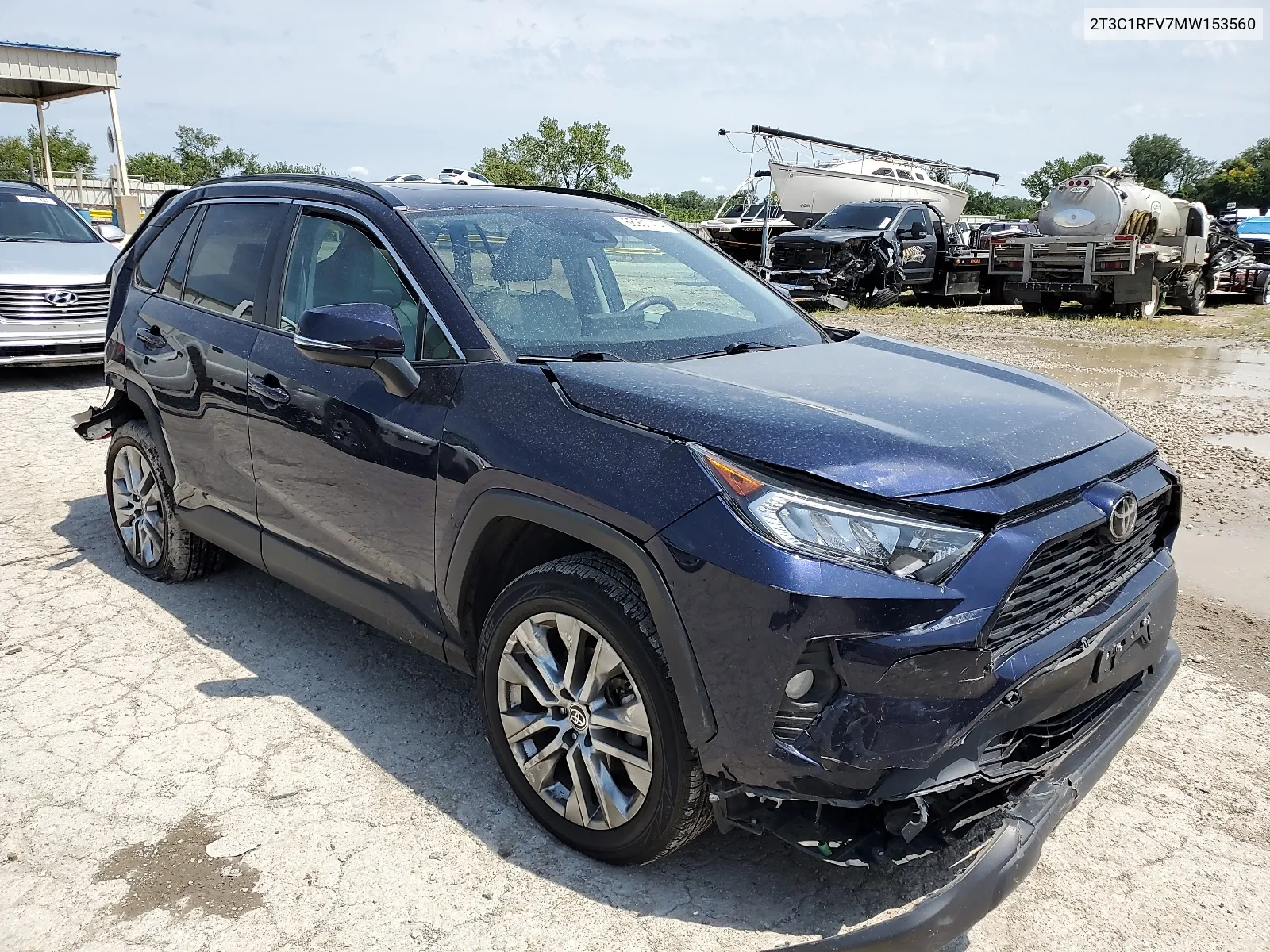 2021 Toyota Rav4 Xle Premium VIN: 2T3C1RFV7MW153560 Lot: 66951414