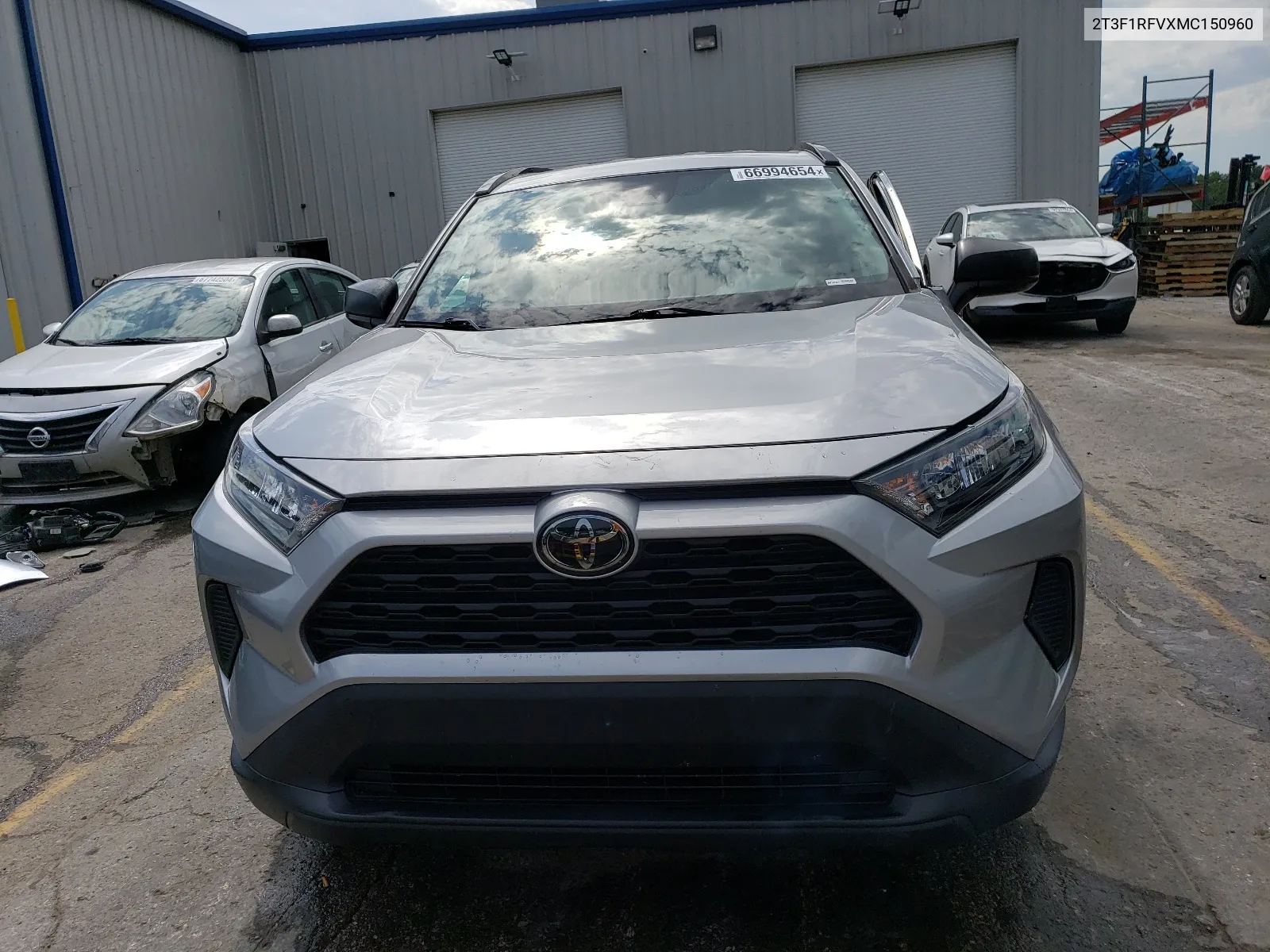 2021 Toyota Rav4 Le VIN: 2T3F1RFVXMC150960 Lot: 66994654