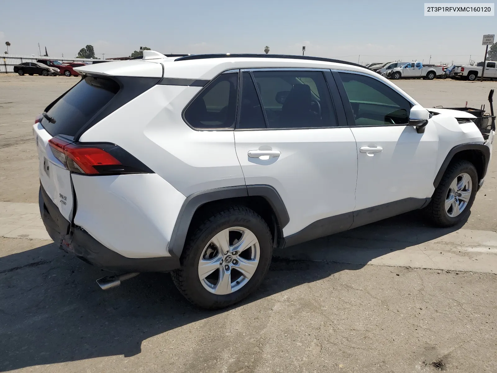 2T3P1RFVXMC160120 2021 Toyota Rav4 Xle