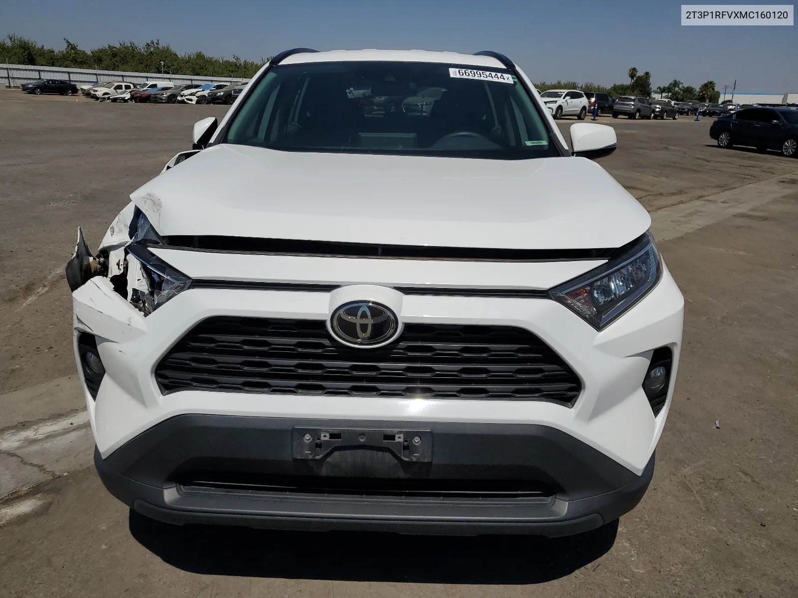 2021 Toyota Rav4 Xle VIN: 2T3P1RFVXMC160120 Lot: 66995444