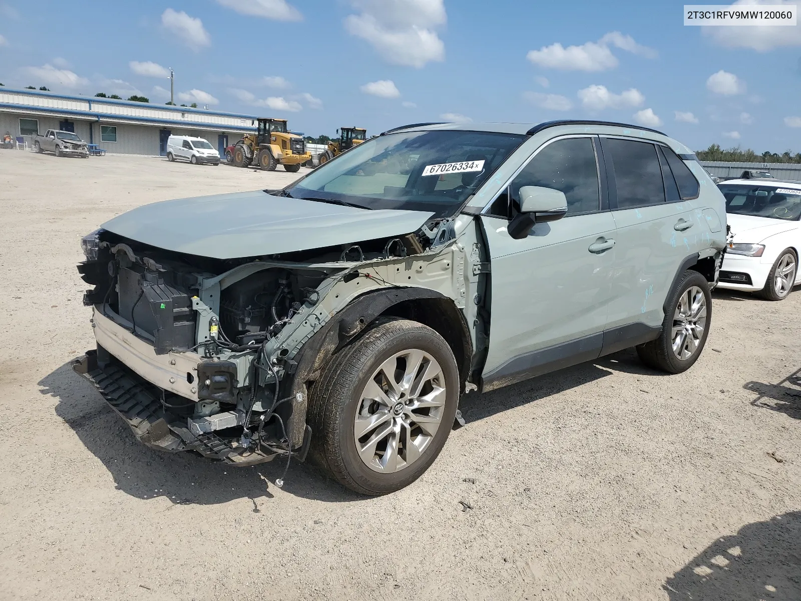 2T3C1RFV9MW120060 2021 Toyota Rav4 Xle Premium