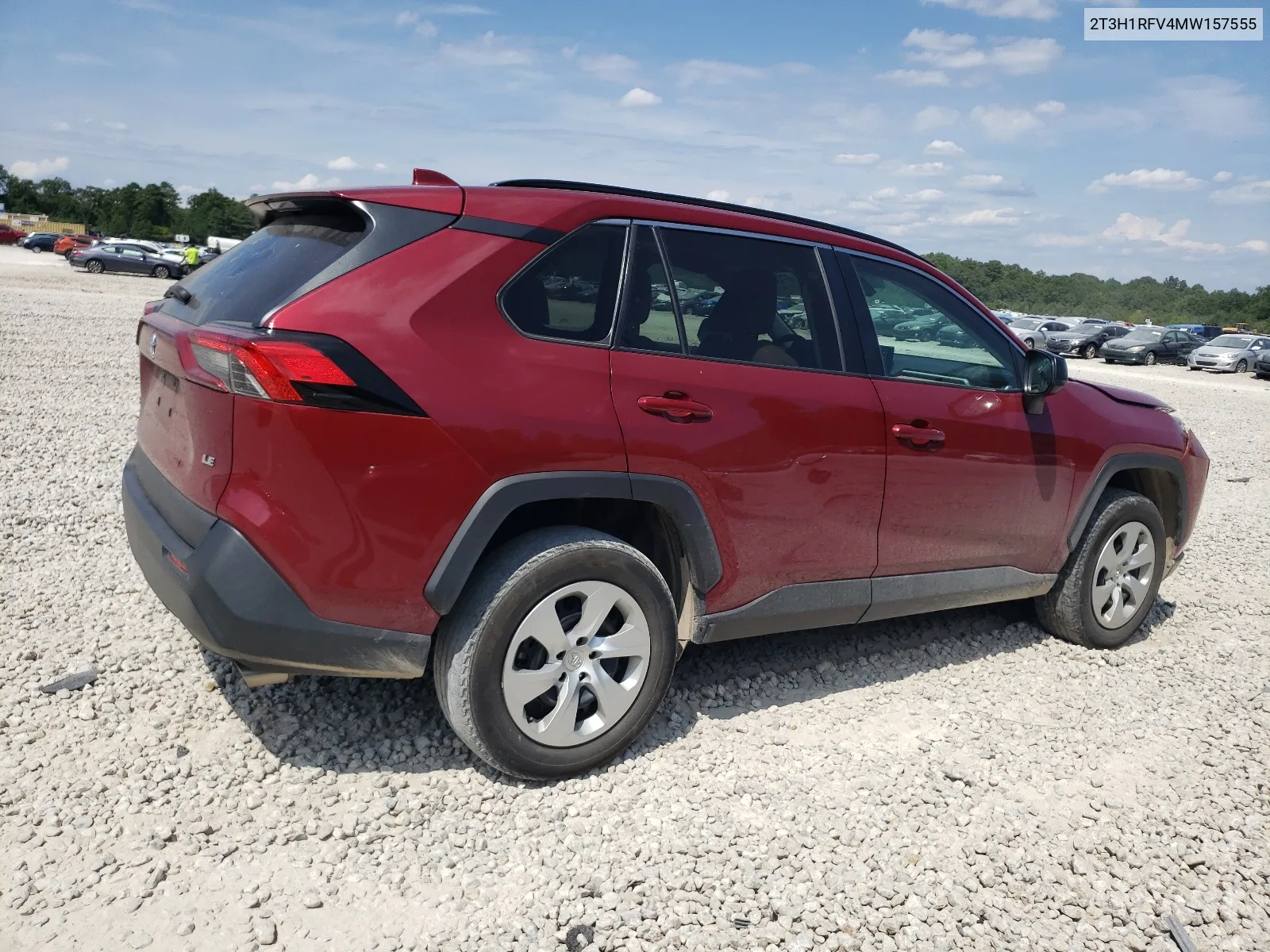 2021 Toyota Rav4 Le VIN: 2T3H1RFV4MW157555 Lot: 67209704