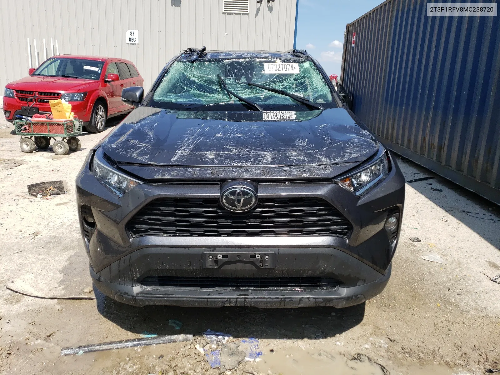 2T3P1RFV8MC238720 2021 Toyota Rav4 Xle