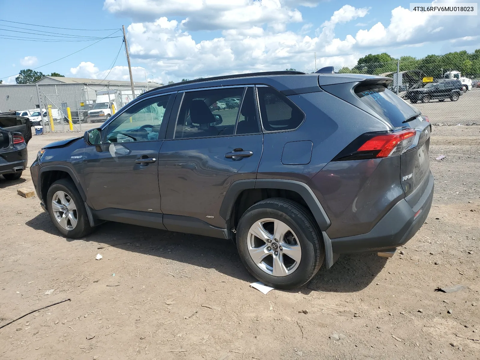 4T3L6RFV6MU018023 2021 Toyota Rav4 Le