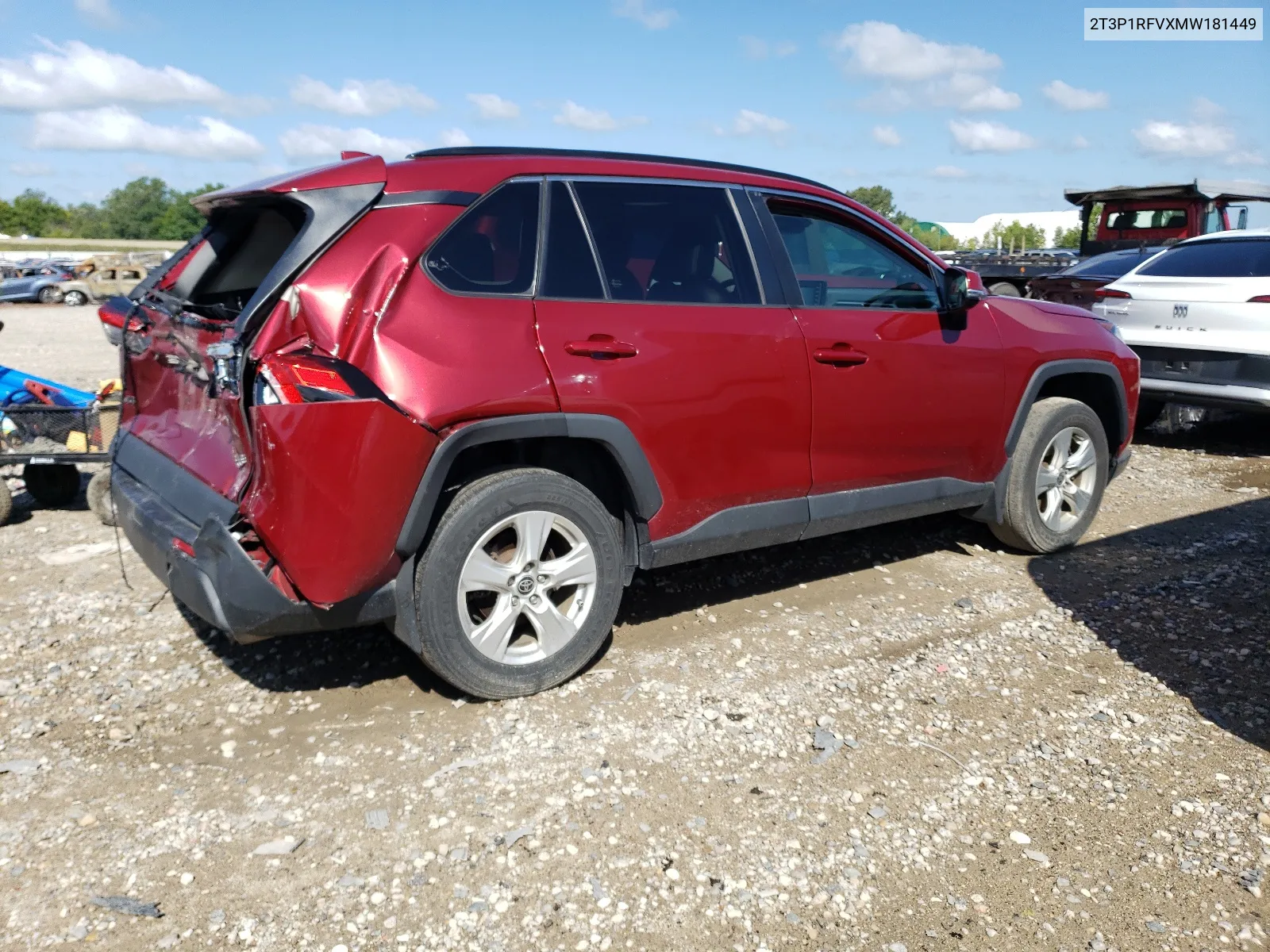 2021 Toyota Rav4 Xle VIN: 2T3P1RFVXMW181449 Lot: 67501514