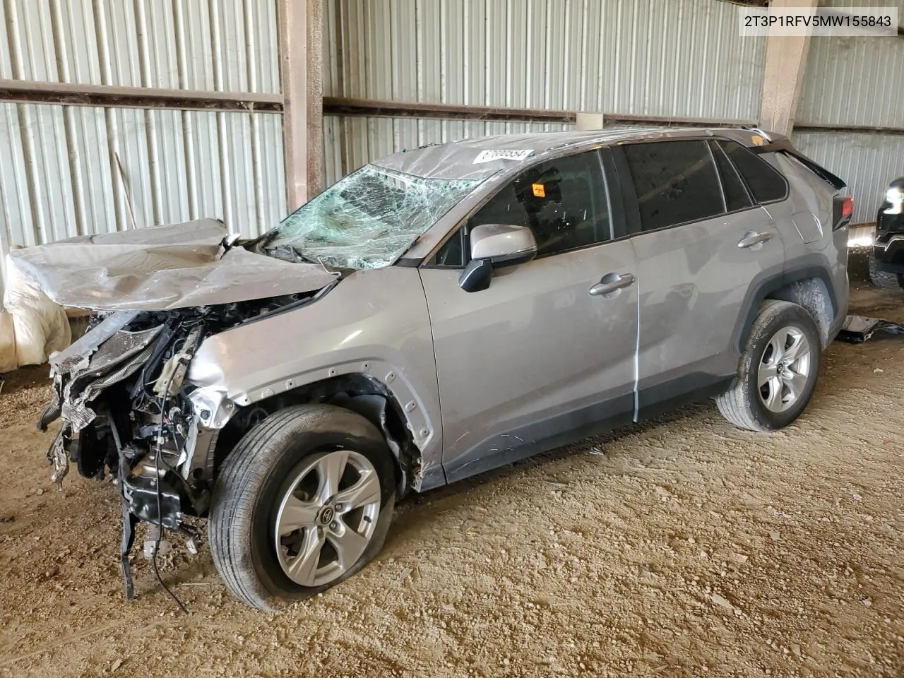 2021 Toyota Rav4 Xle VIN: 2T3P1RFV5MW155843 Lot: 67600554