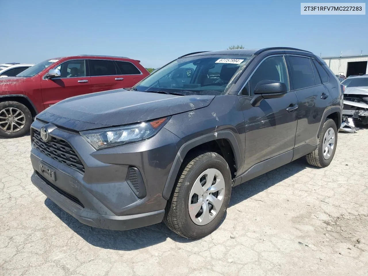 2T3F1RFV7MC227283 2021 Toyota Rav4 Le