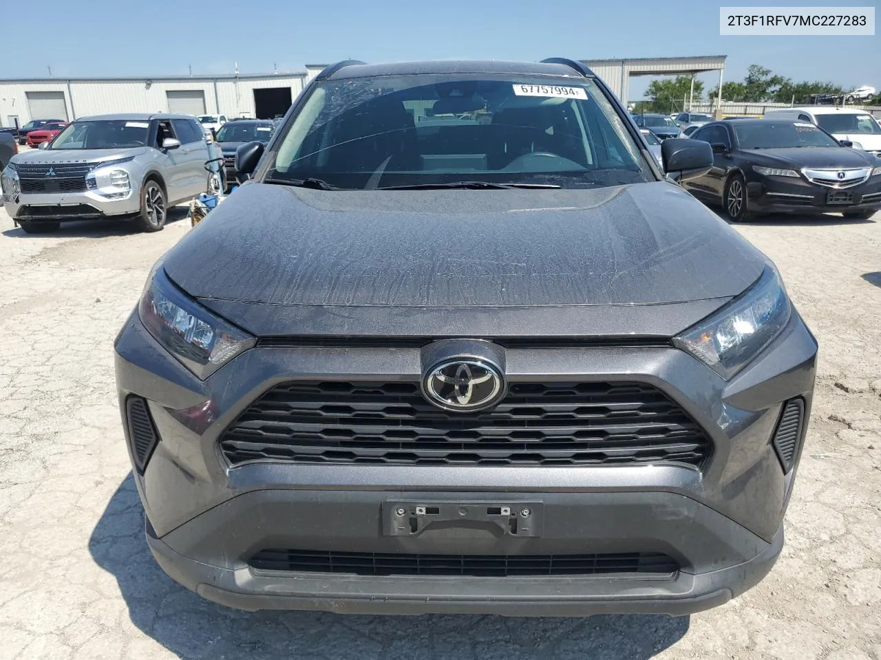 2T3F1RFV7MC227283 2021 Toyota Rav4 Le