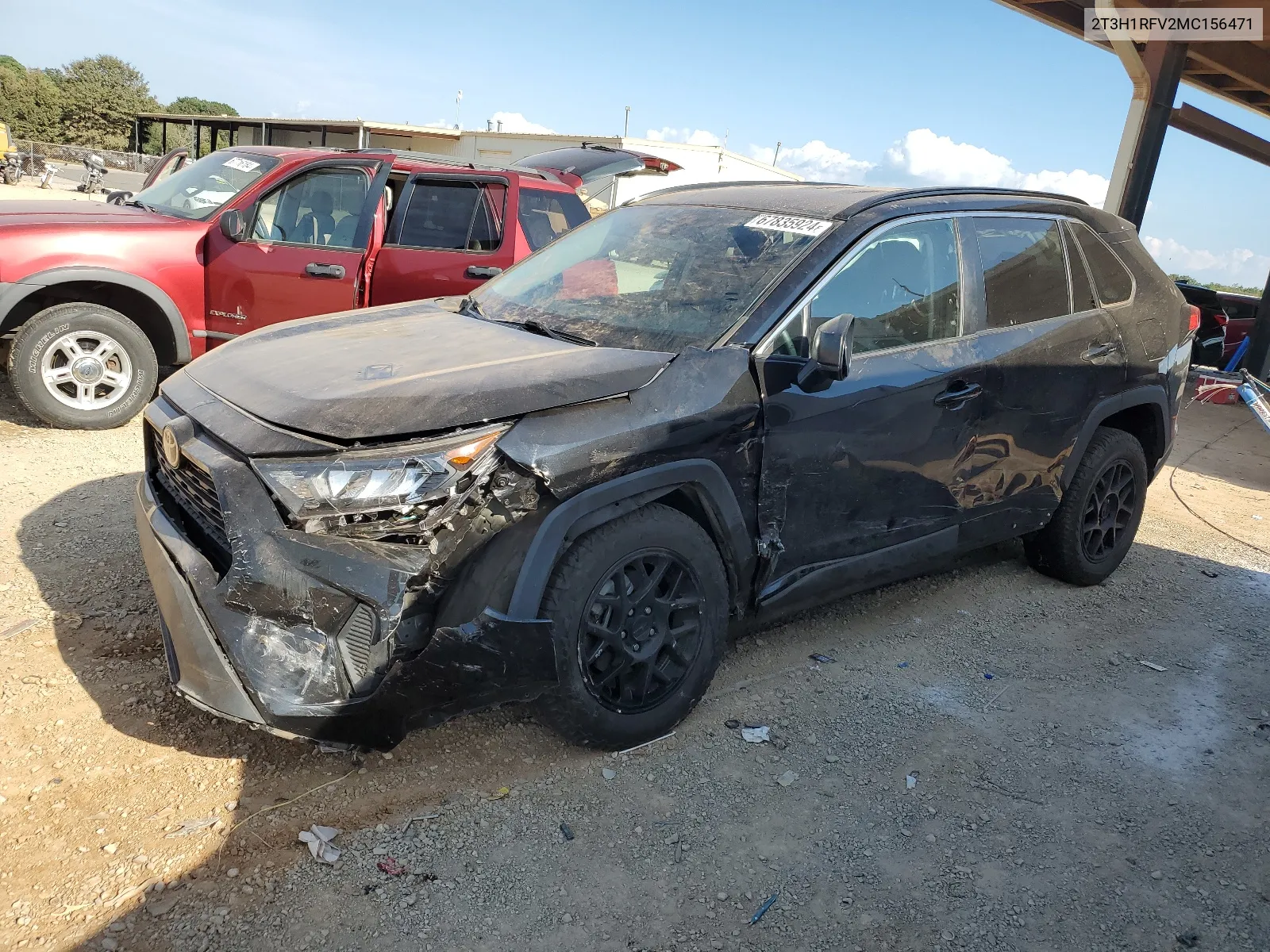 2T3H1RFV2MC156471 2021 Toyota Rav4 Le