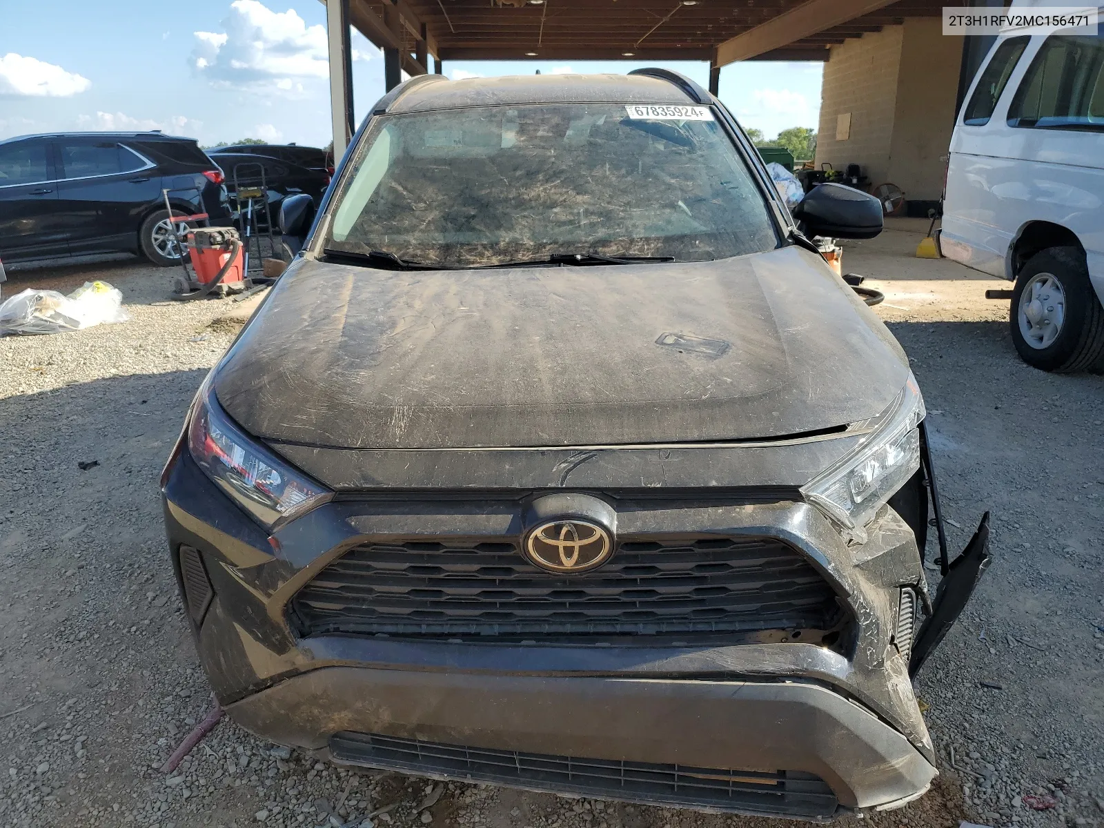 2T3H1RFV2MC156471 2021 Toyota Rav4 Le