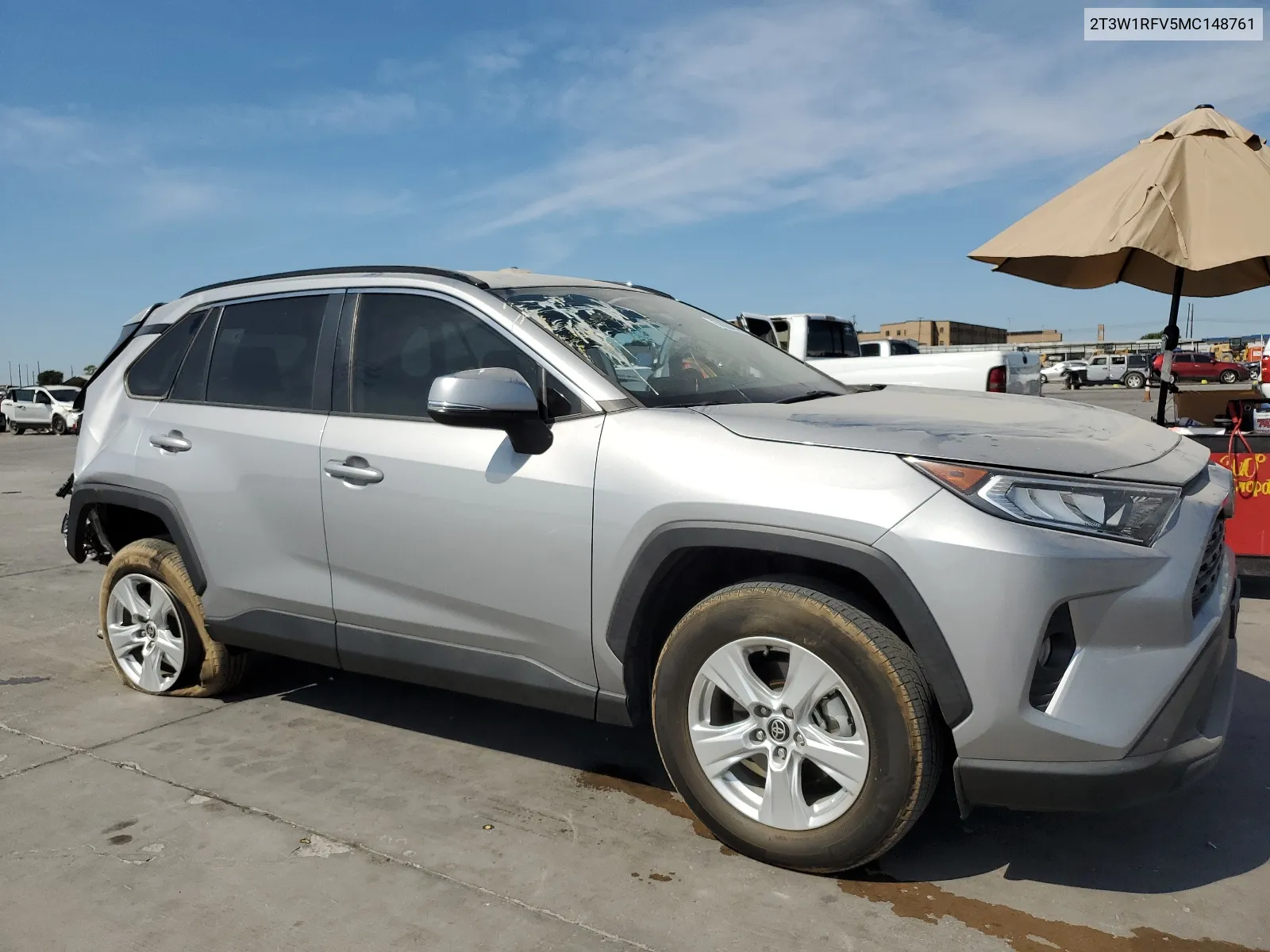 2021 Toyota Rav4 Xle VIN: 2T3W1RFV5MC148761 Lot: 67866474