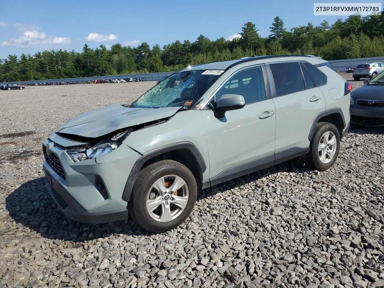 2021 Toyota Rav4 Xle VIN: 2T3P1RFVXMW172783 Lot: 67914194