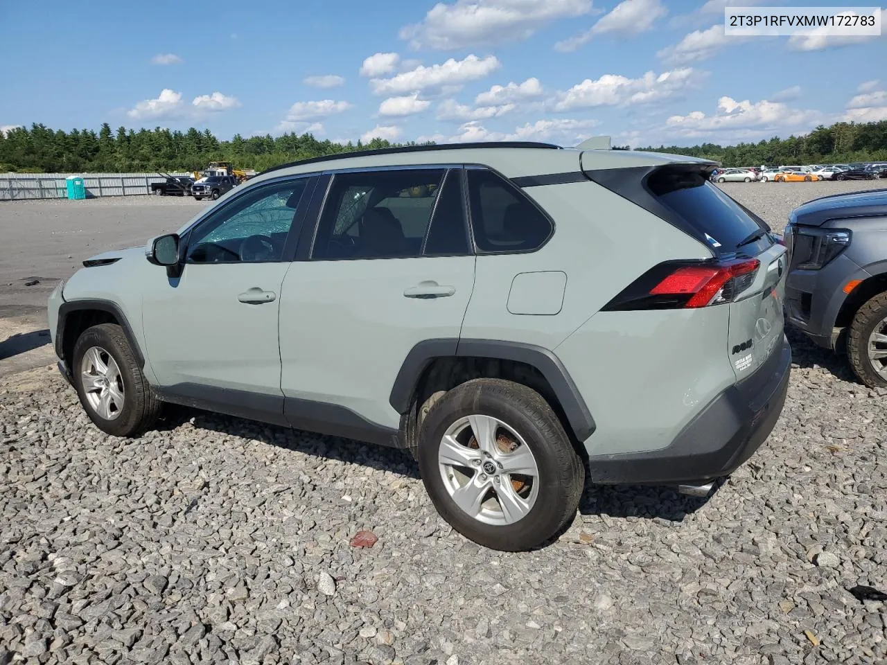 2021 Toyota Rav4 Xle VIN: 2T3P1RFVXMW172783 Lot: 67914194