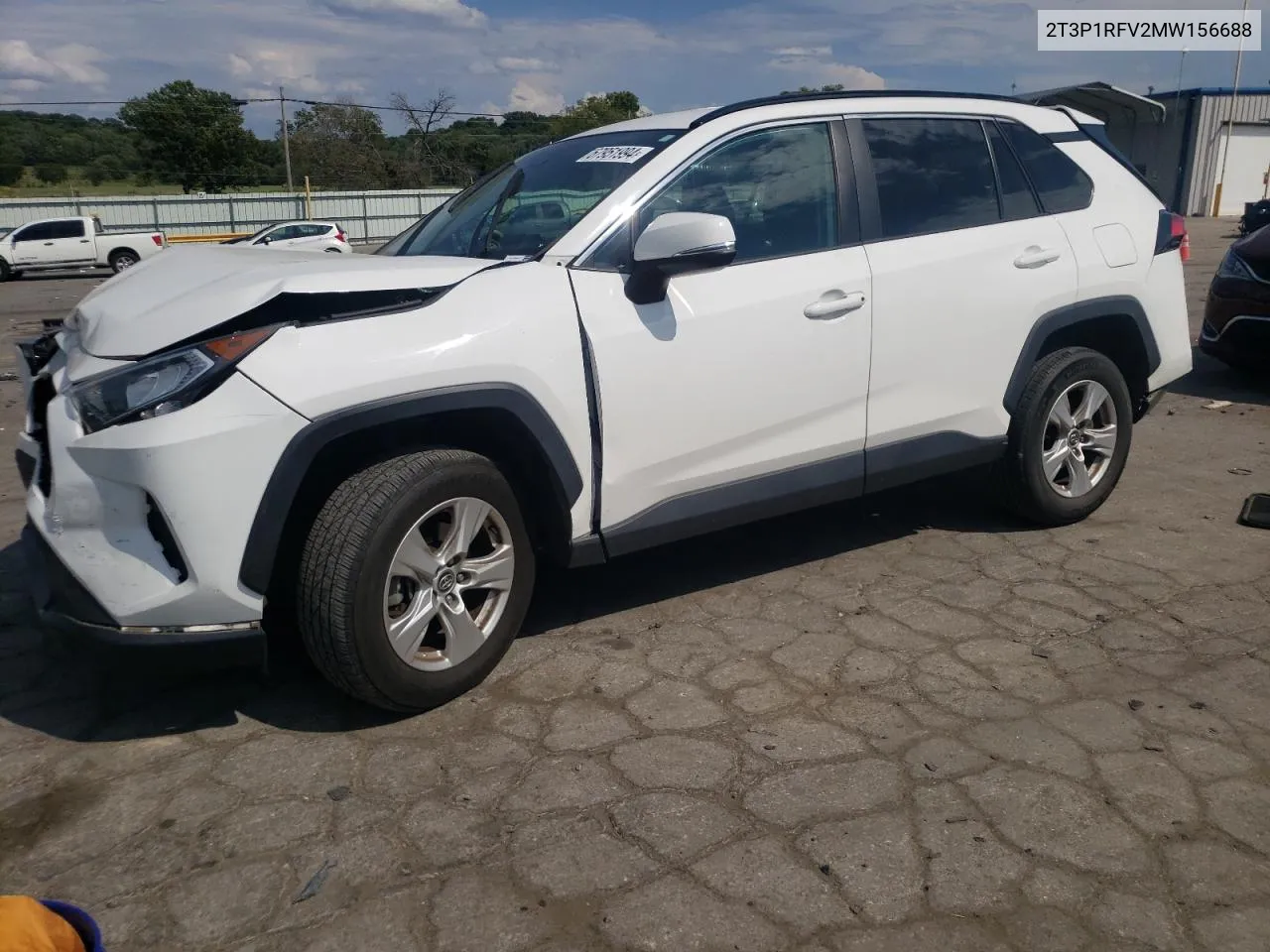 2021 Toyota Rav4 Xle VIN: 2T3P1RFV2MW156688 Lot: 67951994