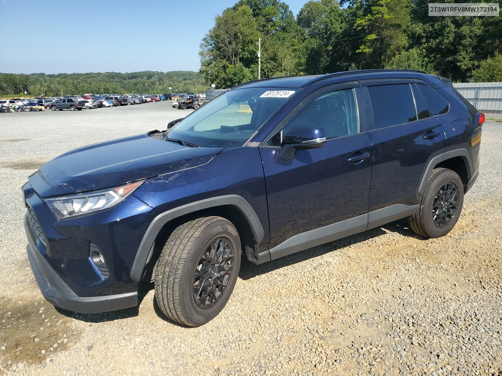 2021 Toyota Rav4 Xle VIN: 2T3W1RFV8MW172194 Lot: 68125724