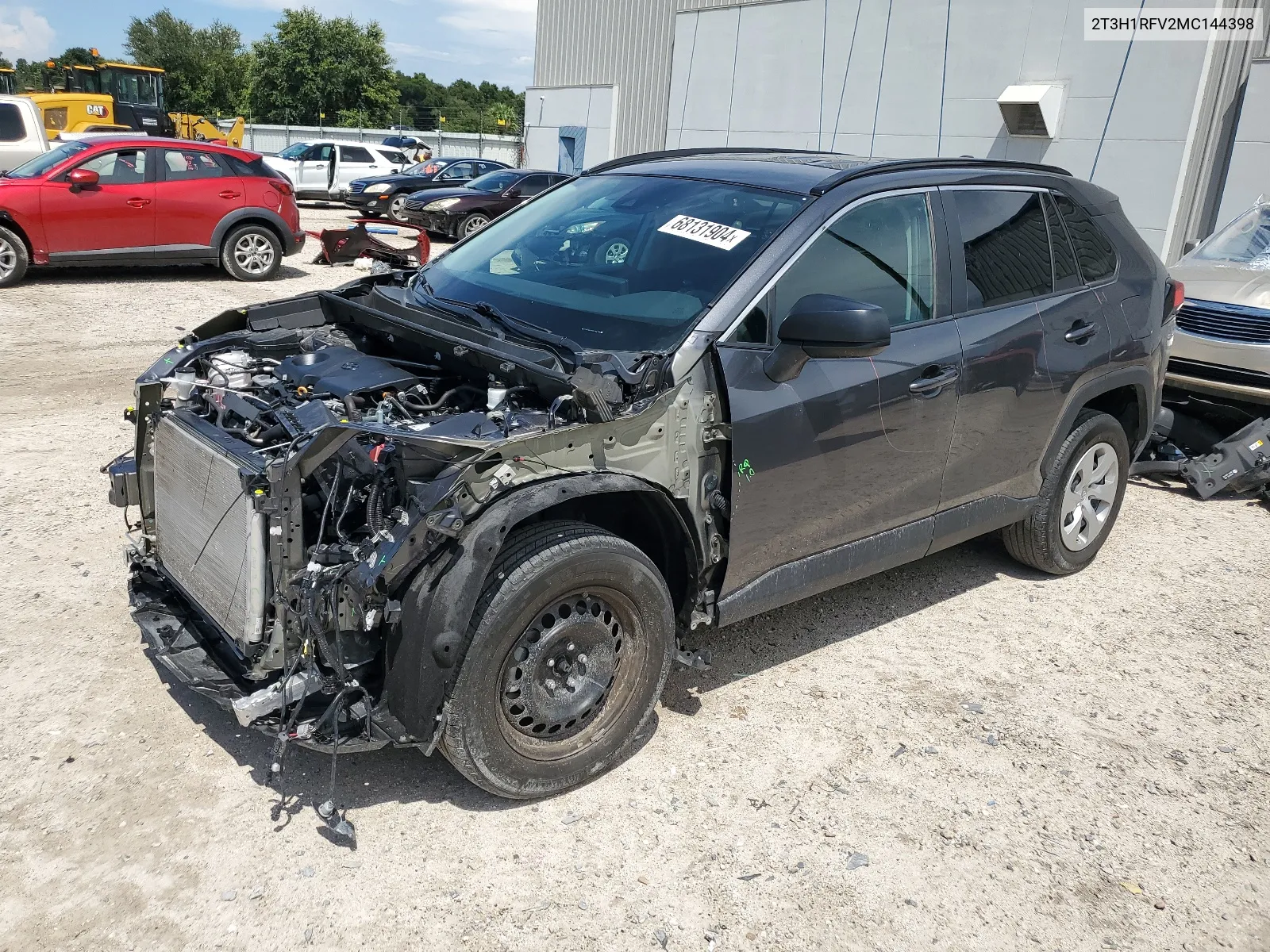 2T3H1RFV2MC144398 2021 Toyota Rav4 Le