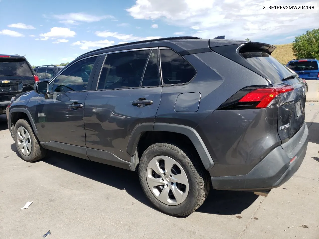 2021 Toyota Rav4 Le VIN: 2T3F1RFV2MW204198 Lot: 68162714