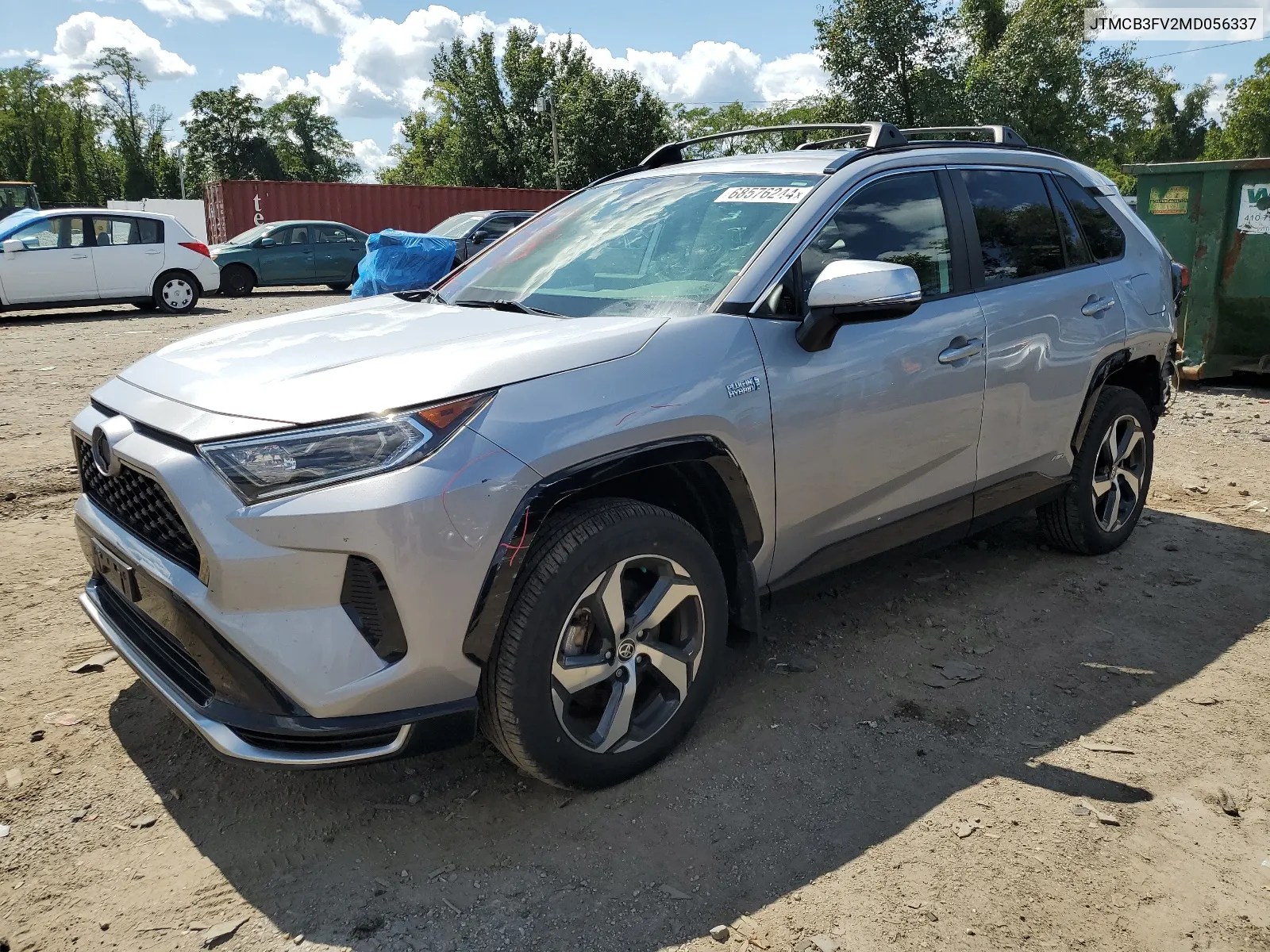 2021 Toyota Rav4 Prime Se VIN: JTMCB3FV2MD056337 Lot: 68576244