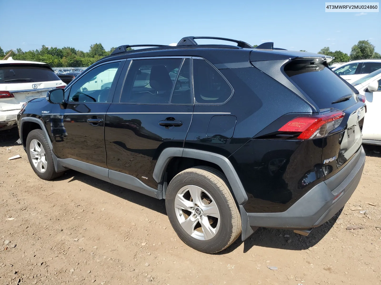 4T3MWRFV2MU024860 2021 Toyota Rav4 Le