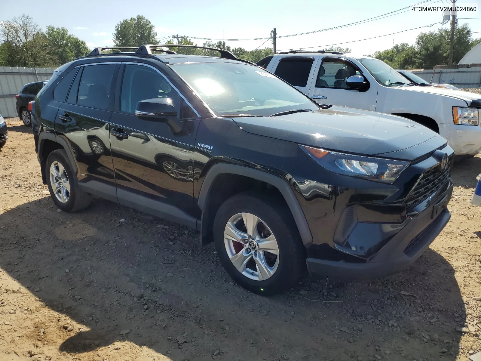 4T3MWRFV2MU024860 2021 Toyota Rav4 Le