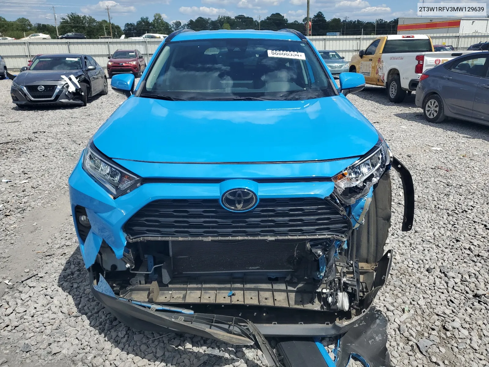 2021 Toyota Rav4 Xle VIN: 2T3W1RFV3MW129639 Lot: 68866554