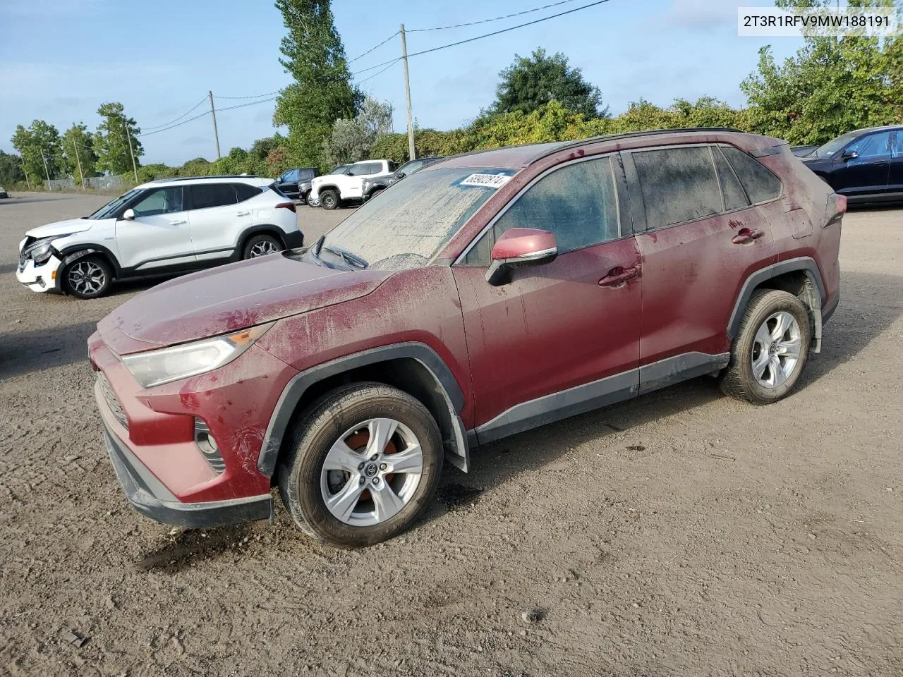 2021 Toyota Rav4 Xle VIN: 2T3R1RFV9MW188191 Lot: 68902874