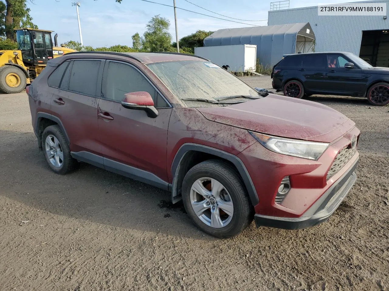 2021 Toyota Rav4 Xle VIN: 2T3R1RFV9MW188191 Lot: 68902874